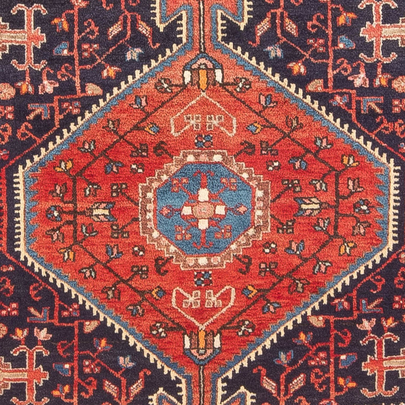 Tapis persan - Nomadic - 225 x 138 cm - rouge clair