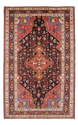 Tapis persan - Nomadic - 233 x 137 cm - rouge clair