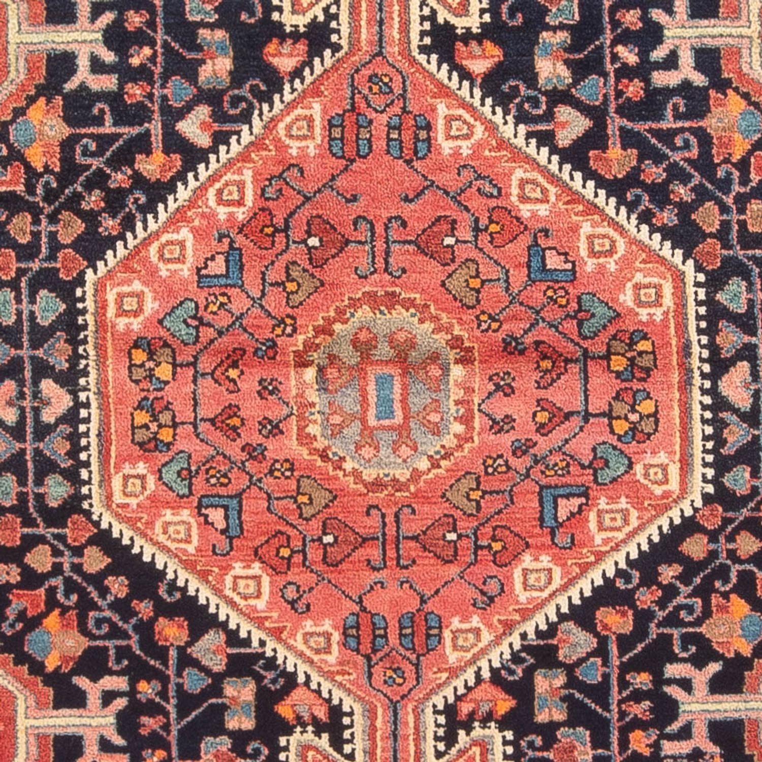 Tapis persan - Nomadic - 240 x 138 cm - rouge clair