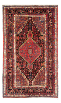Tapis persan - Nomadic - 241 x 138 cm - rouge