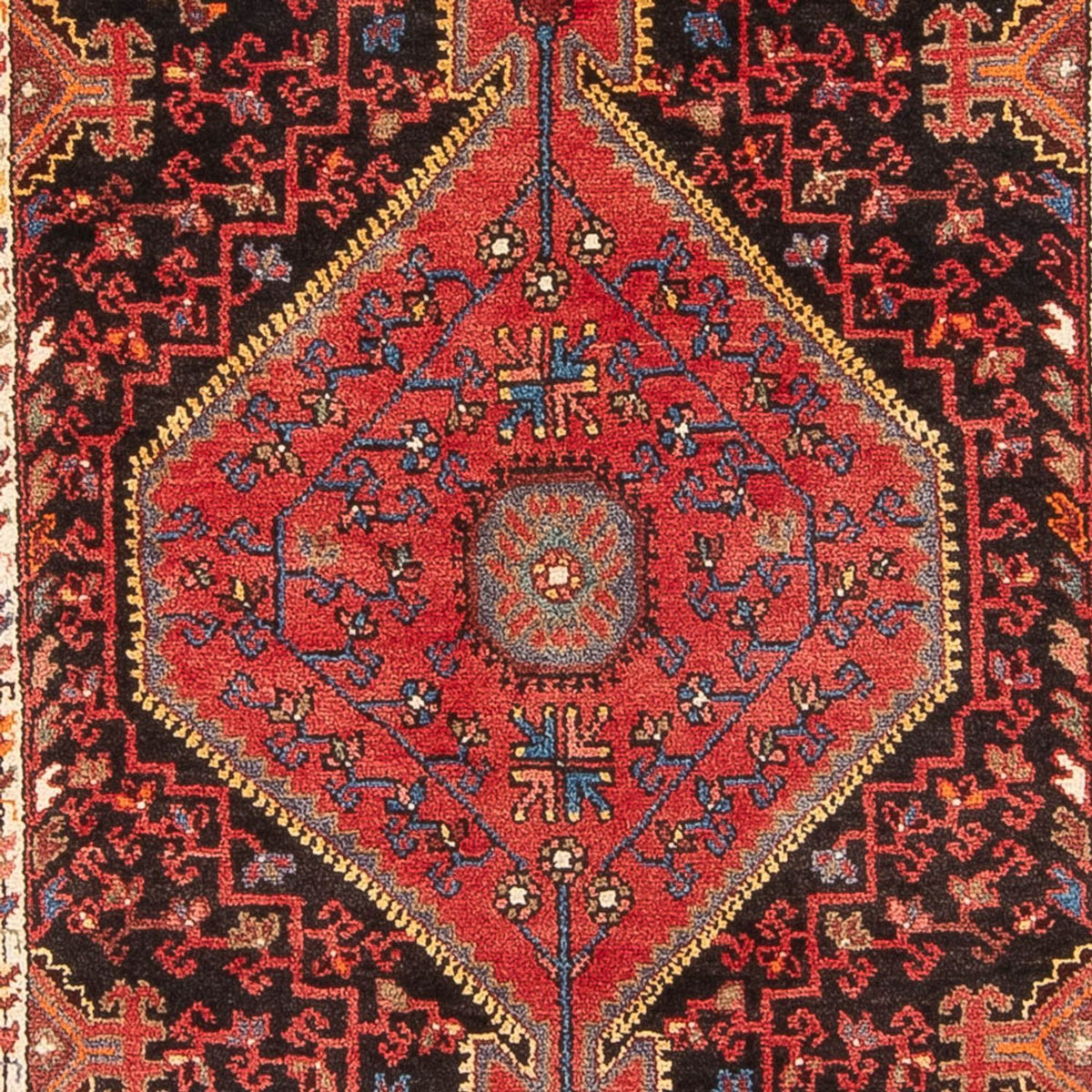 Tapis persan - Nomadic - 241 x 138 cm - rouge
