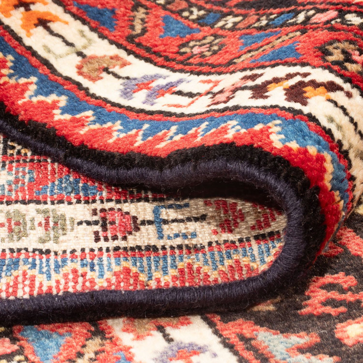 Tapis persan - Nomadic - 241 x 138 cm - rouge
