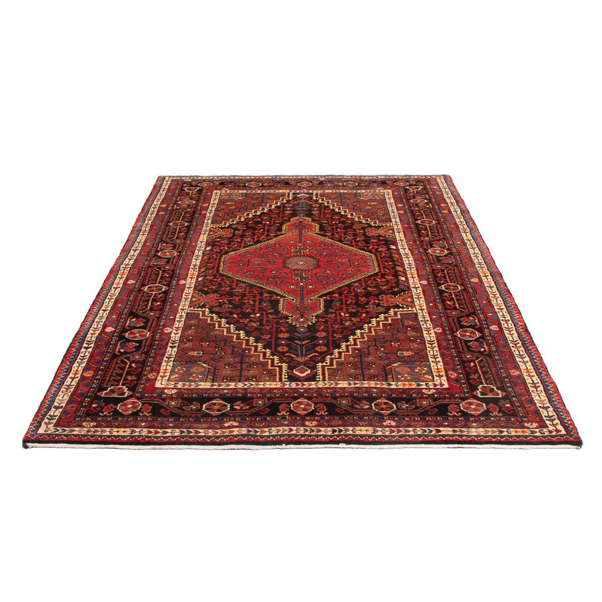 Tapis persan - Nomadic - 241 x 138 cm - rouge