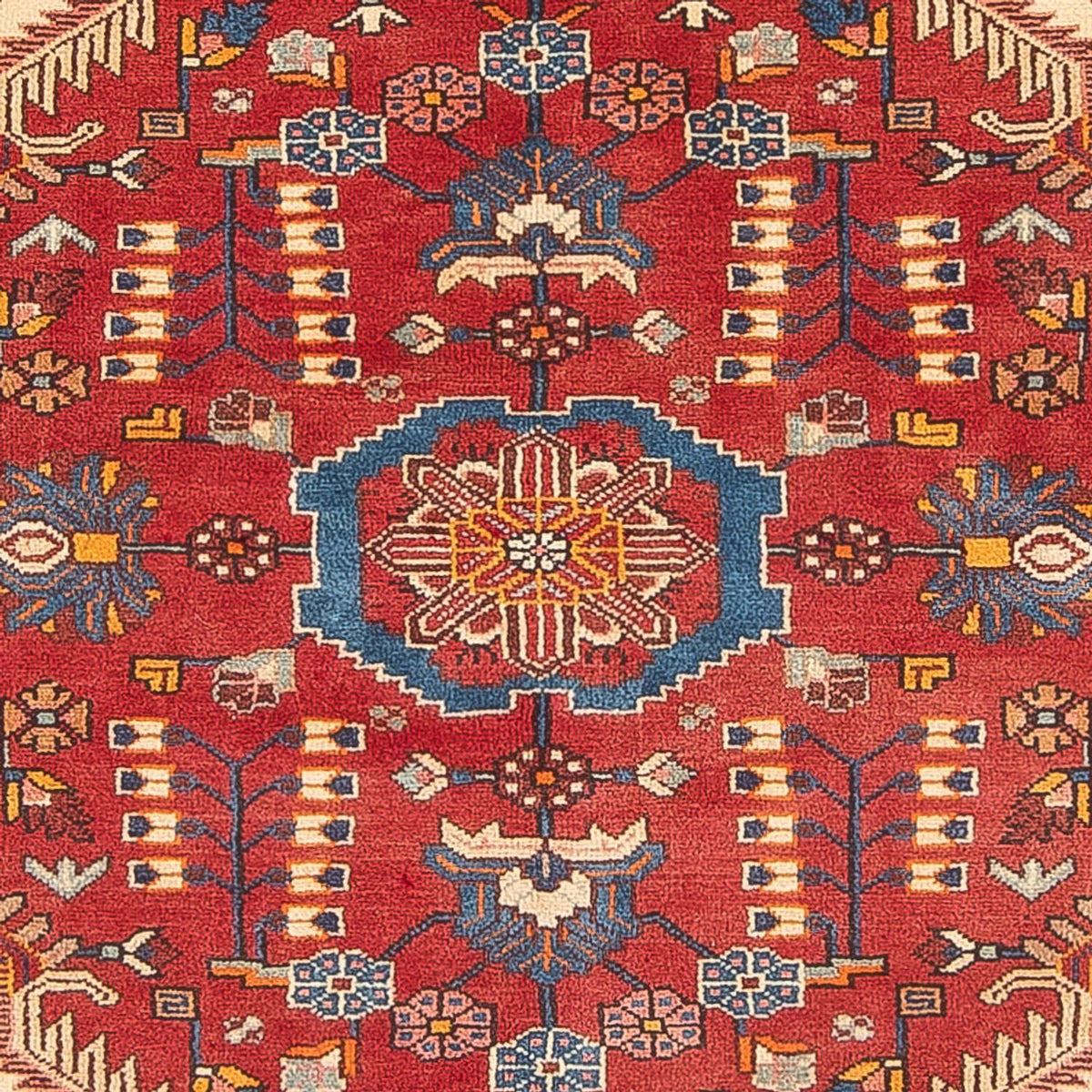 Tapis persan - Nomadic - 225 x 160 cm - rouge