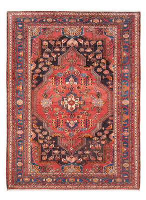 Tapis persan - Nomadic - 221 x 154 cm - rouge clair