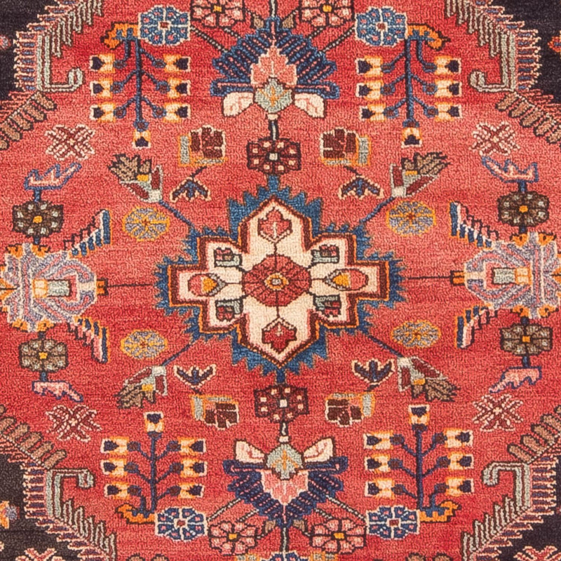 Tapis persan - Nomadic - 221 x 154 cm - rouge clair