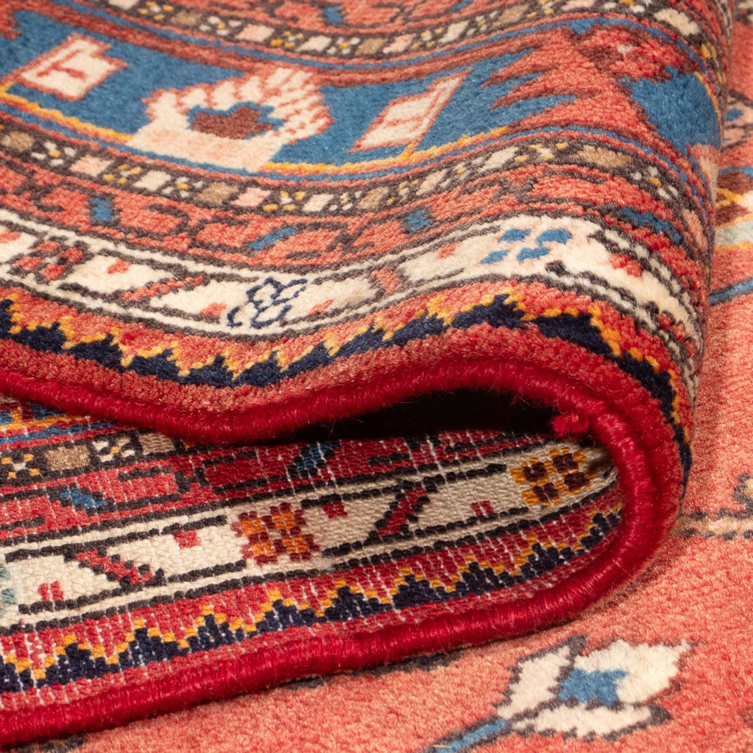 Tapis persan - Nomadic - 240 x 175 cm - rouge
