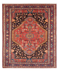 Tapis persan - Nomadic - 226 x 164 cm - rouge clair