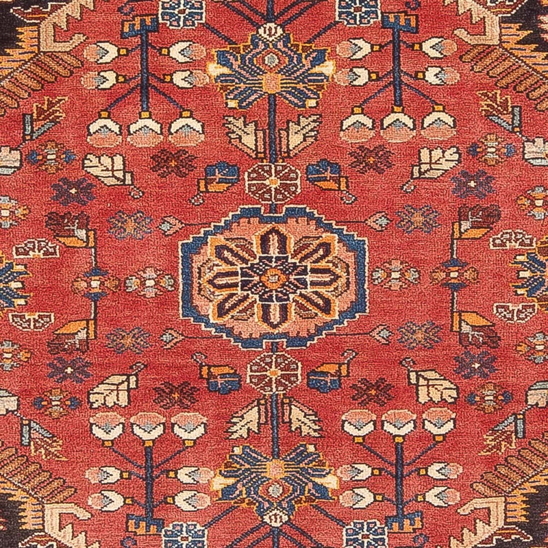 Tapis persan - Nomadic - 226 x 164 cm - rouge clair