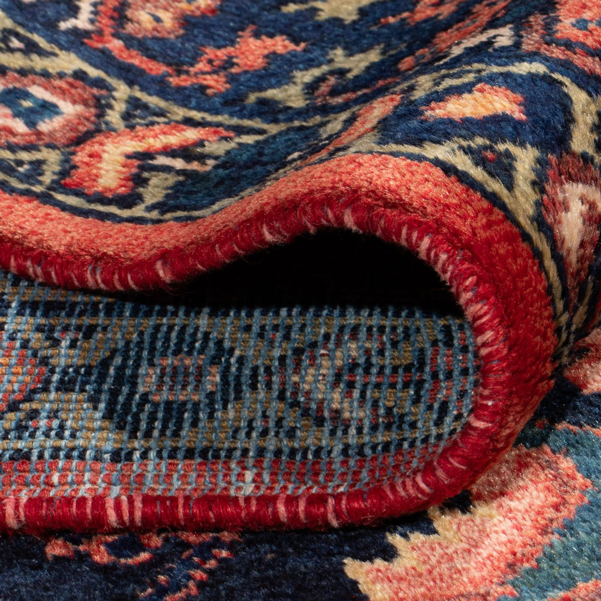 Tapis persan - Nomadic - 205 x 155 cm - bleu foncé