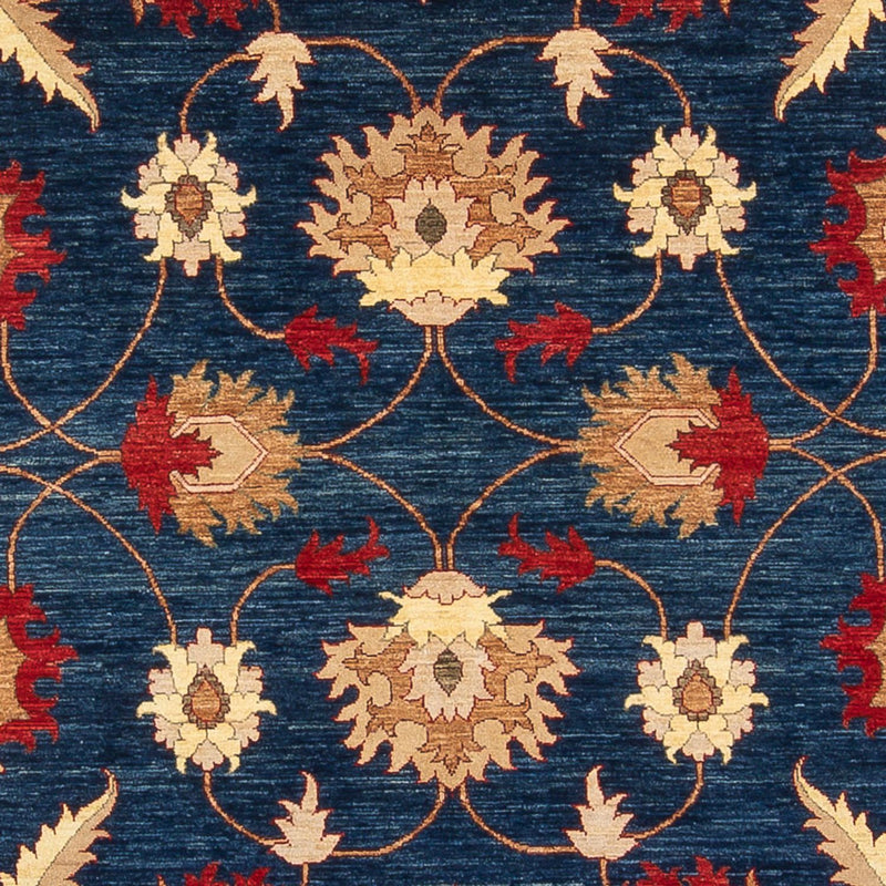 Tapis Ziegler - 379 x 276 cm - bleu foncé