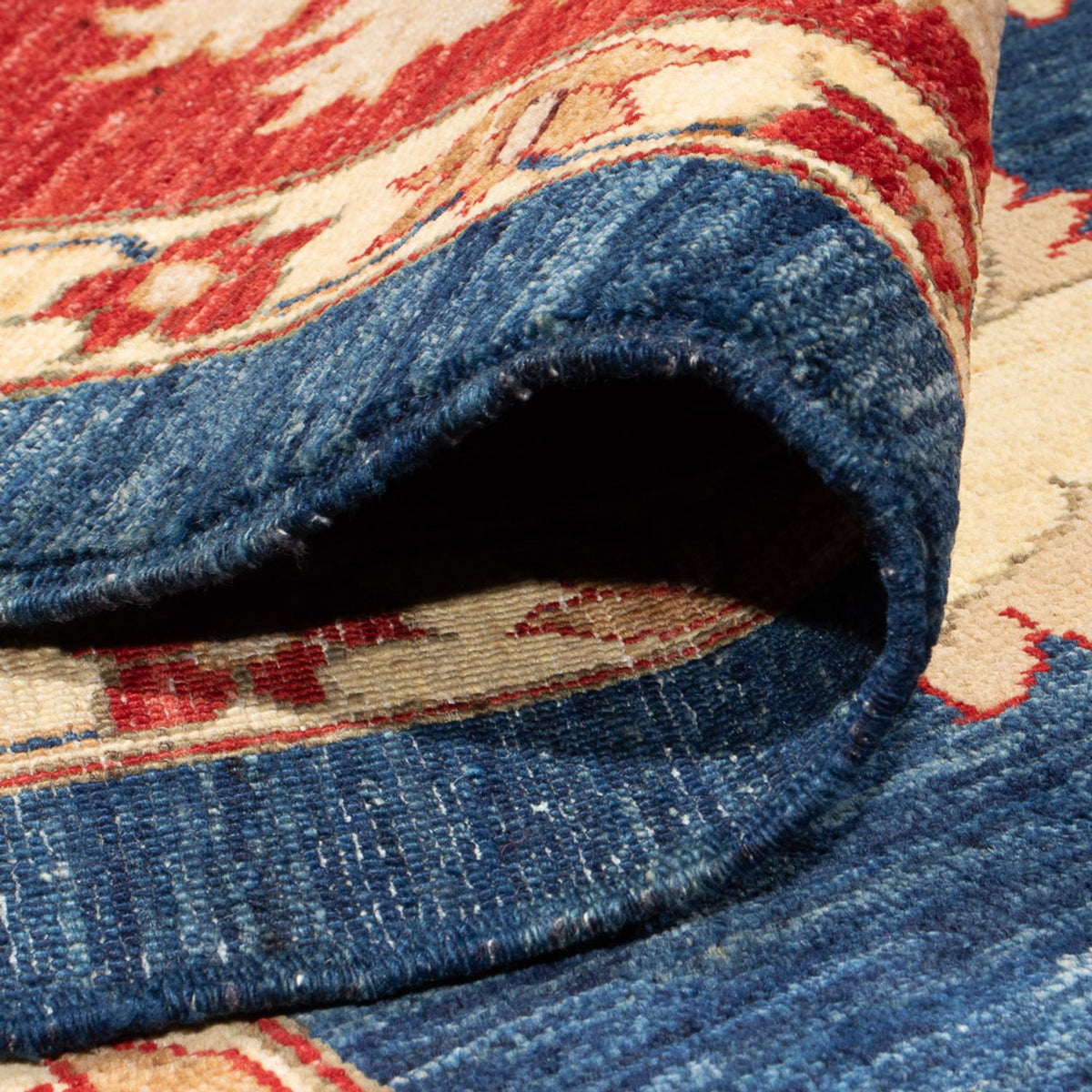 Tapis Ziegler - 379 x 276 cm - bleu foncé