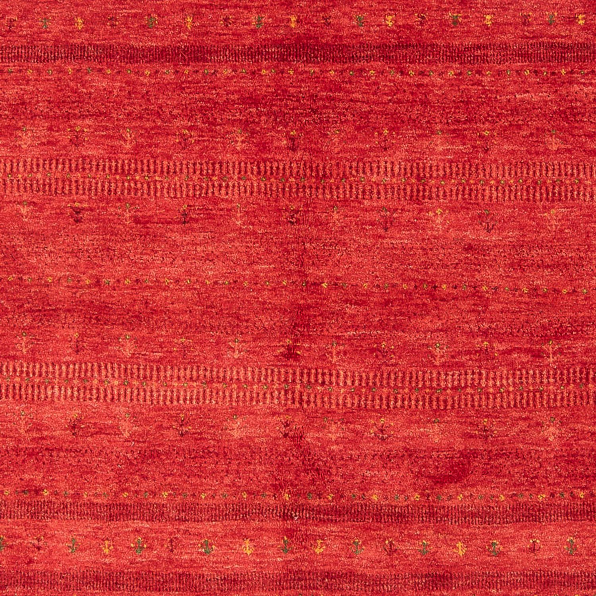 Tapis Gabbeh - Loribaft Persan - 247 x 172 cm - rouge