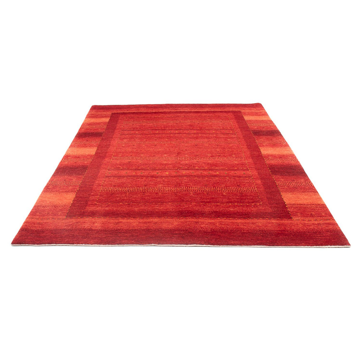 Tapis Gabbeh - Loribaft Persan - 247 x 172 cm - rouge