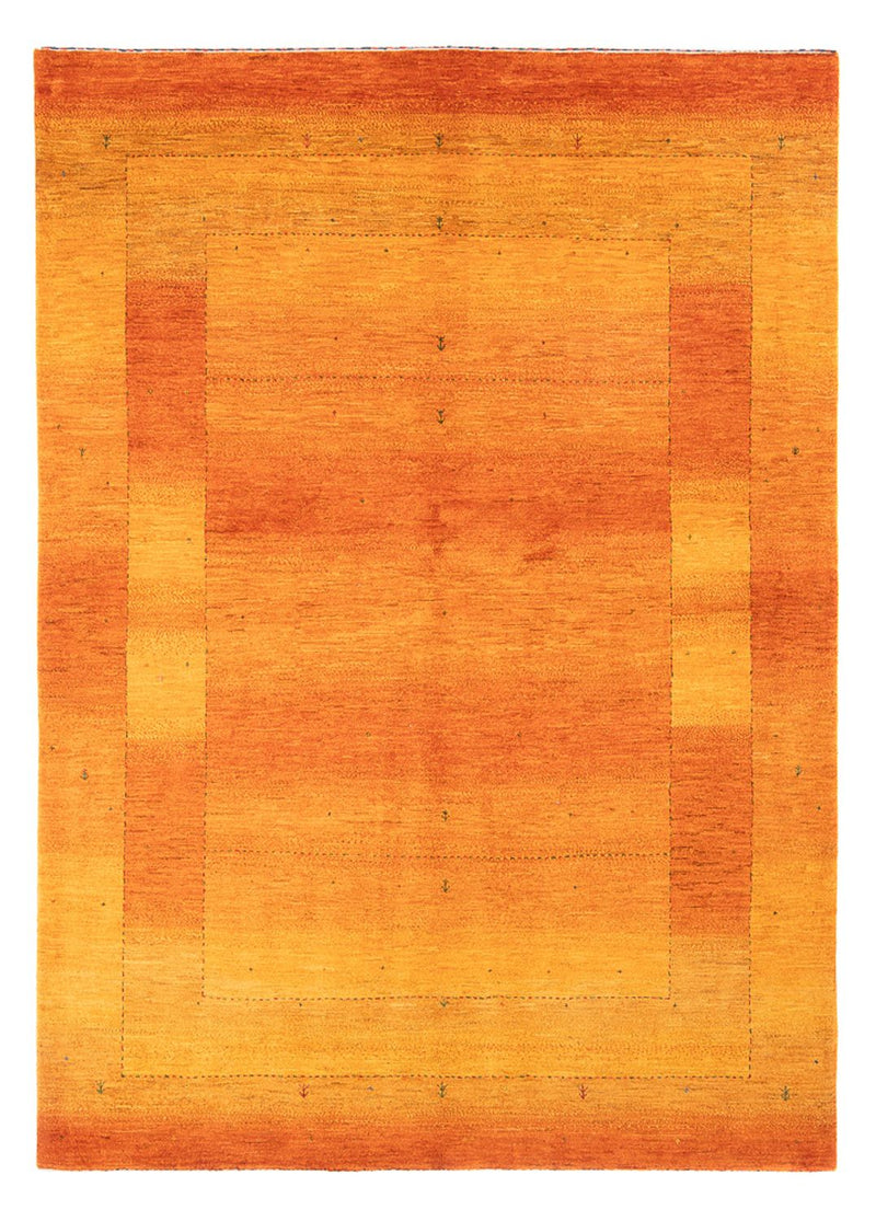 Tapis Gabbeh - Loribaft Persan - 235 x 176 cm - orange