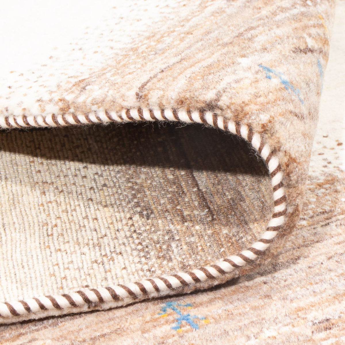 Tapis Gabbeh - Loribaft Persan - 244 x 167 cm - multicolore