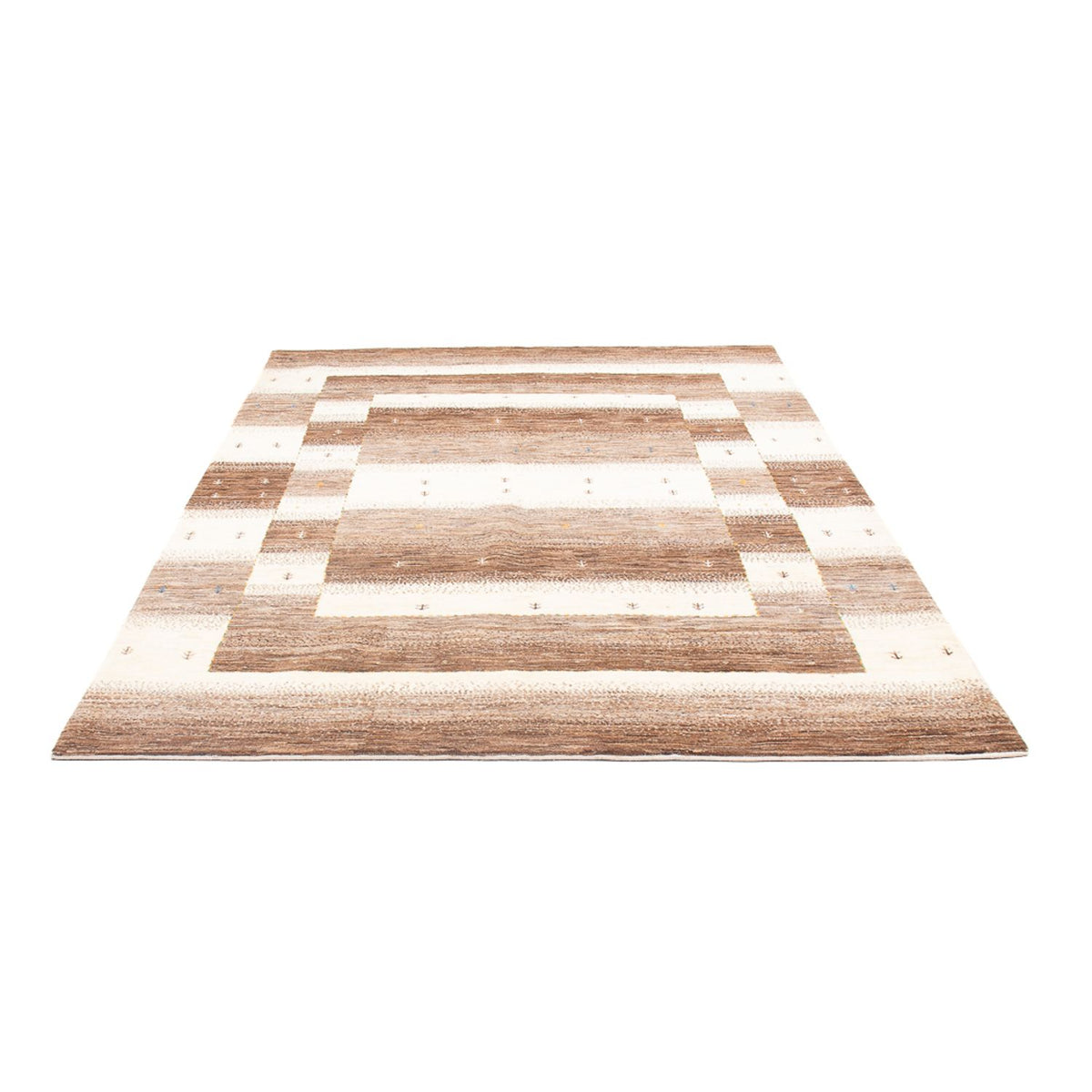 Tapis Gabbeh - Loribaft Persan - 244 x 167 cm - multicolore