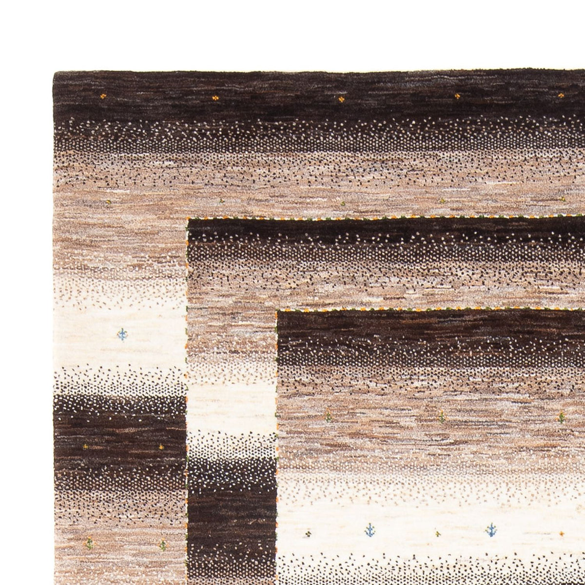 Tapis Gabbeh - Loribaft Persan - 252 x 174 cm - multicolore