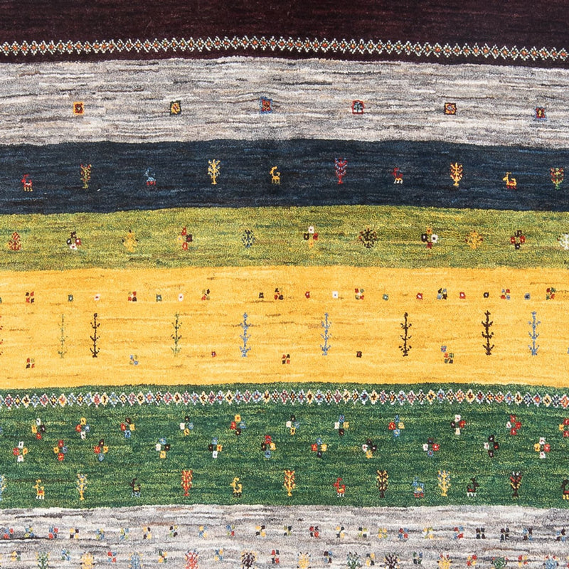 Tapis Gabbeh - Loribaft Persan - 260 x 178 cm - multicolore