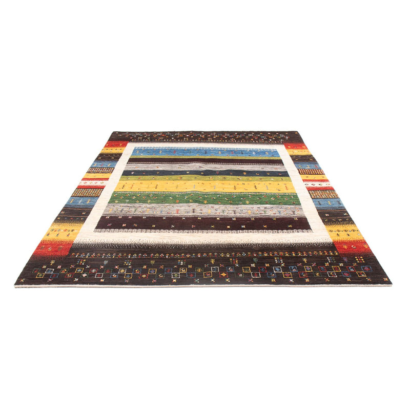 Tapis Gabbeh - Loribaft Persan - 260 x 178 cm - multicolore