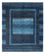Tapis Gabbeh - Loribaft Persan - 216 x 183 cm - bleu foncé