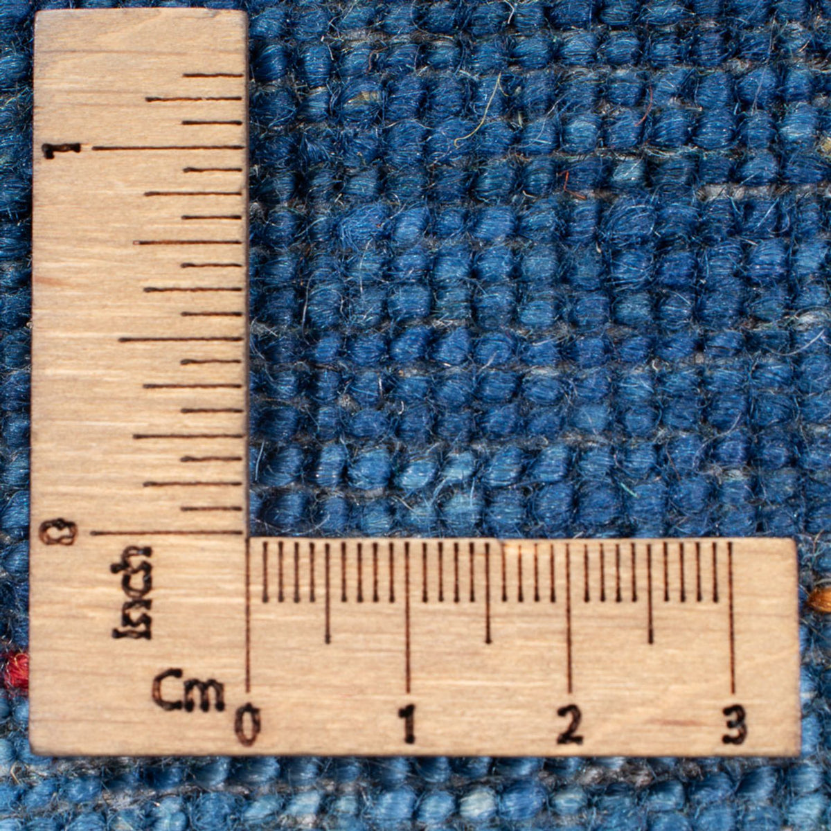 Tapis Gabbeh - Loribaft Persan - 252 x 173 cm - bleu foncé