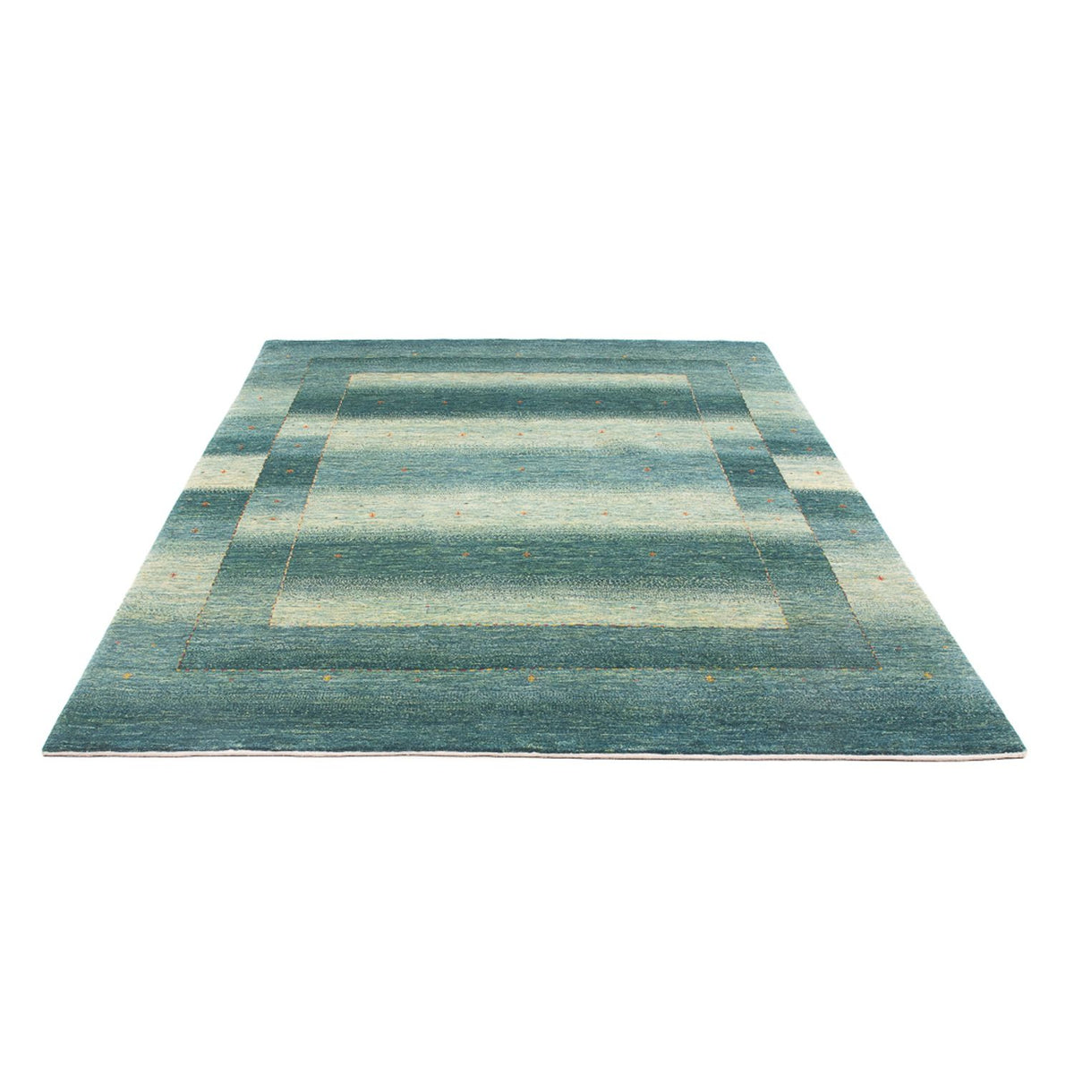 Tapis Gabbeh - Loribaft Persan - 250 x 168 cm - bleu clair