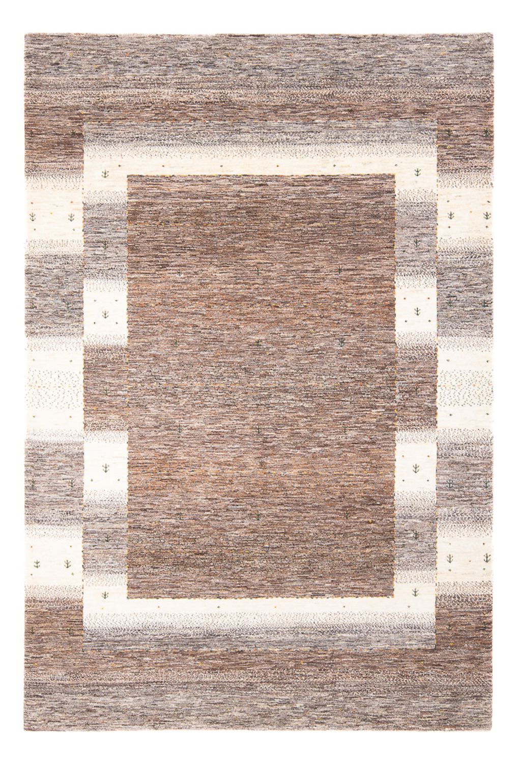 Tapis Gabbeh - Loribaft Persan - 244 x 171 cm - multicolore