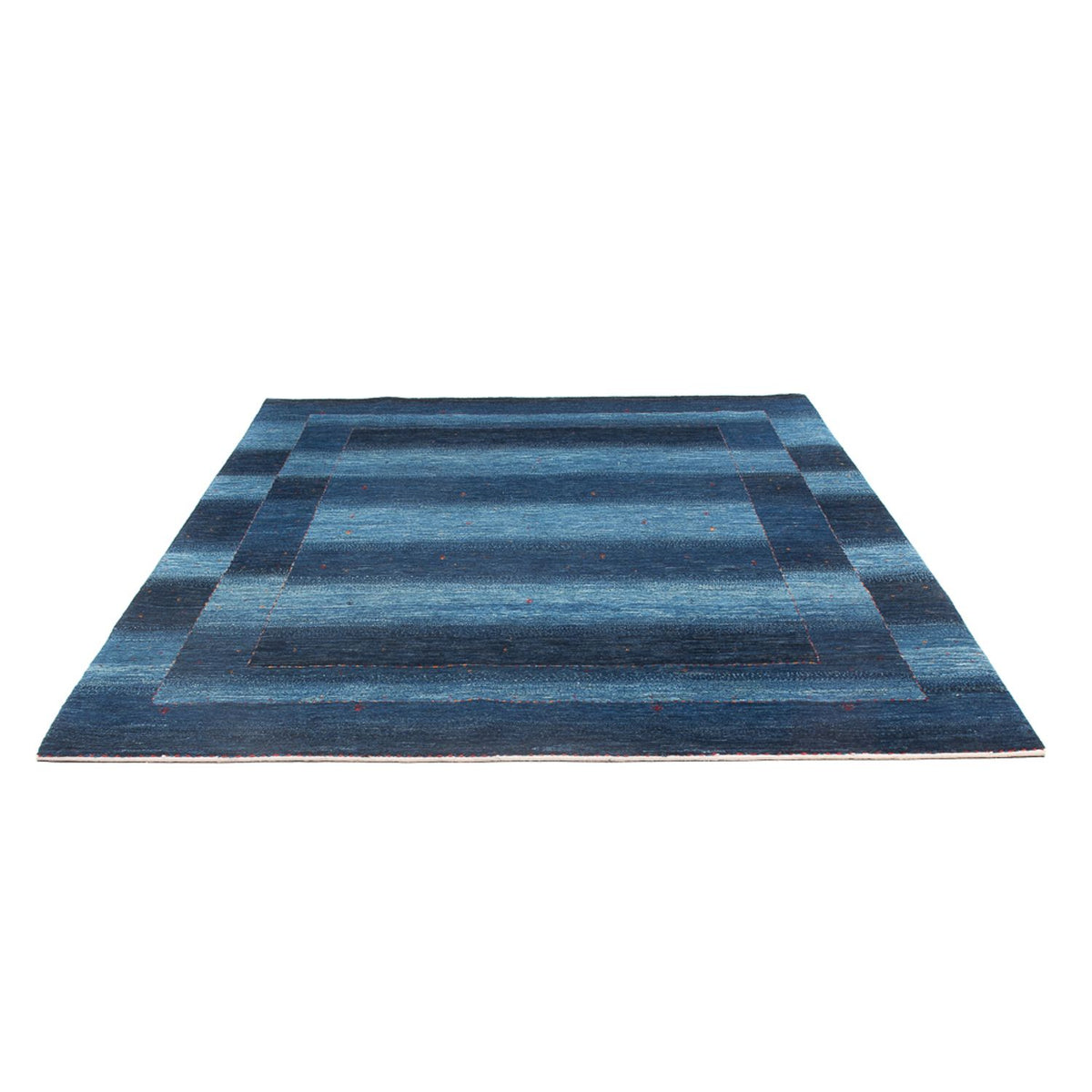 Tapis Gabbeh - Loribaft Persan - 232 x 179 cm - bleu de mer