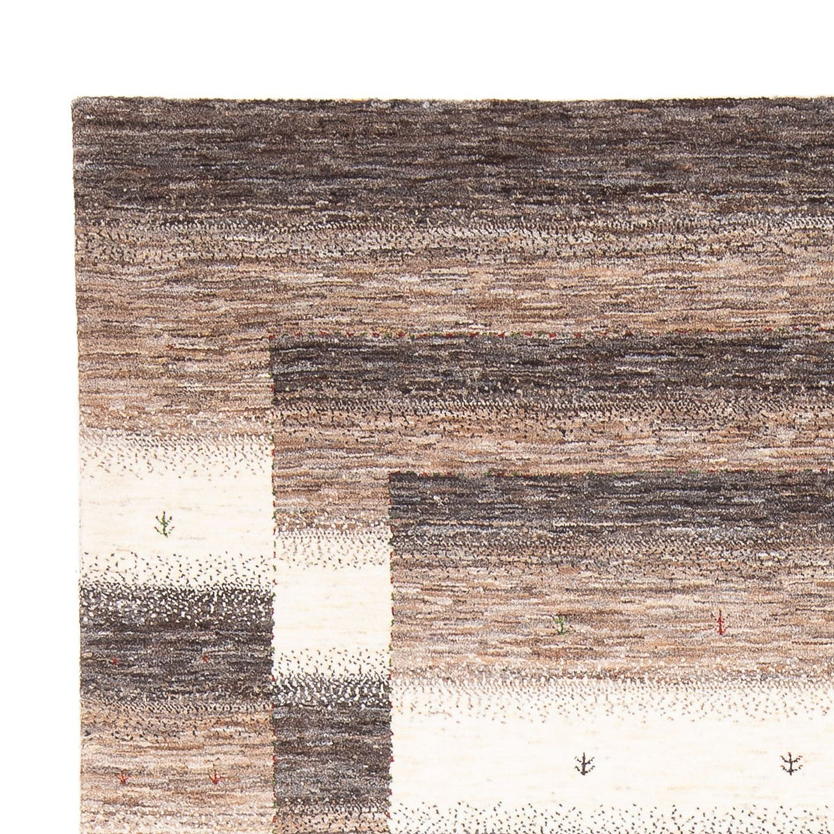 Tapis Gabbeh - Loribaft Persan - 246 x 174 cm - multicolore