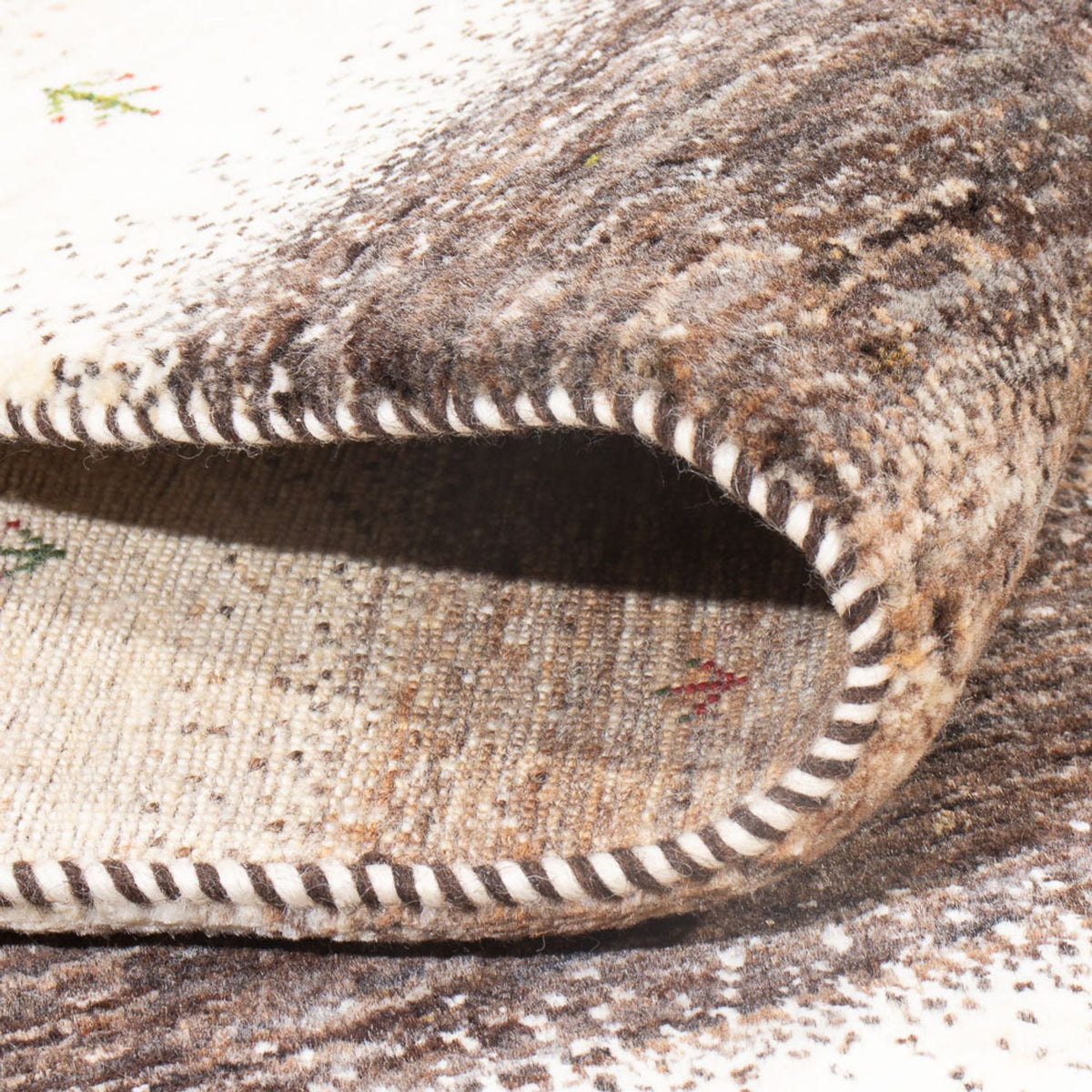 Tapis Gabbeh - Loribaft Persan - 246 x 174 cm - multicolore