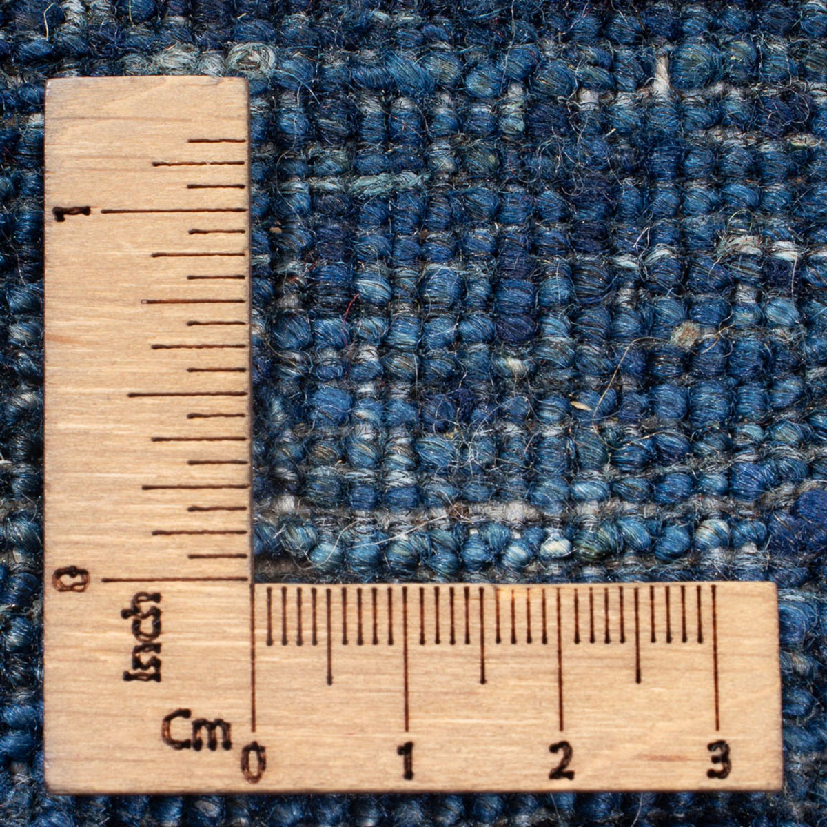 Tapis Gabbeh - Loribaft Persan - 241 x 180 cm - bleu de mer