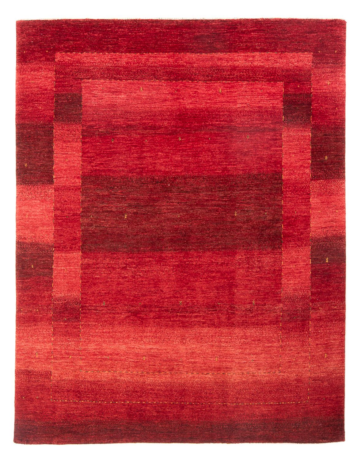 Tapis Gabbeh - Loribaft Persan - 220 x 180 cm - rouge