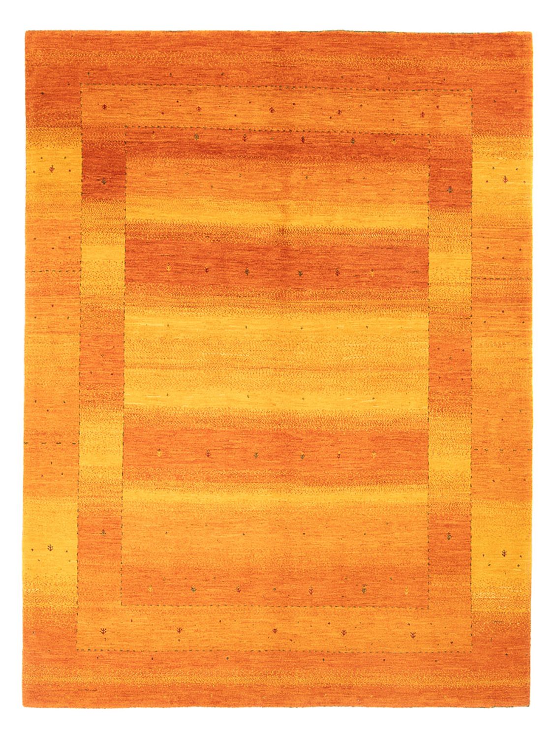 Tapis Gabbeh - Loribaft Persan - 238 x 183 cm - or