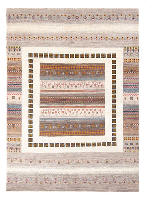 Tapis Gabbeh - Loribaft Persan - 226 x 160 cm - multicolore