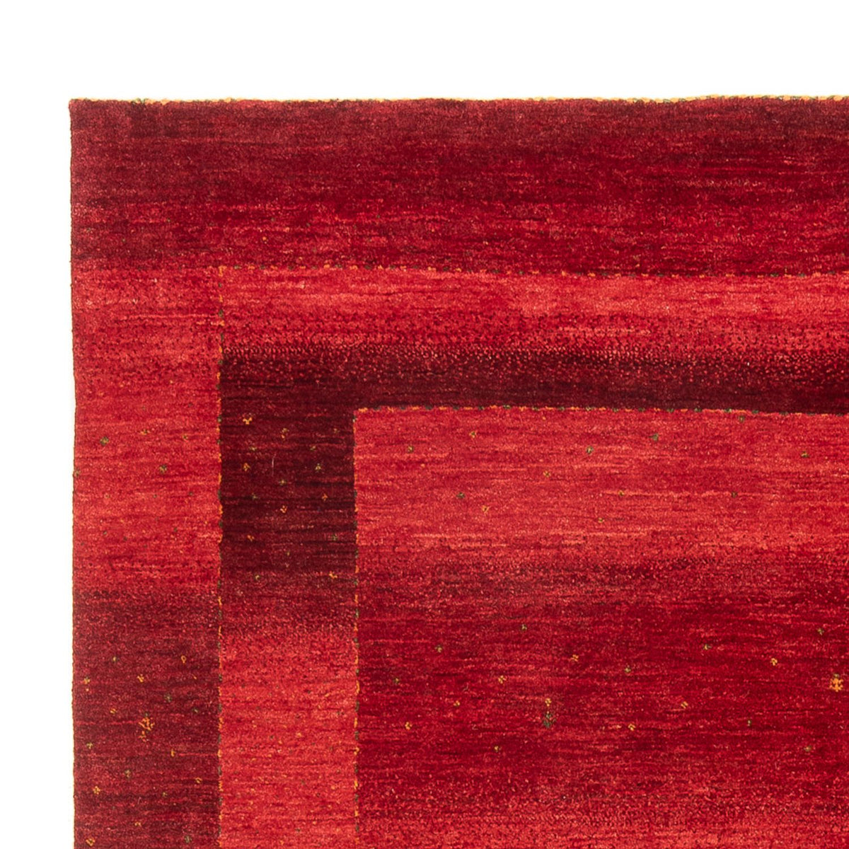 Tapis Gabbeh - Loribaft Persan - 245 x 180 cm - rouge