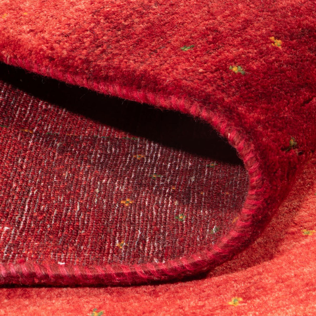 Tapis Gabbeh - Loribaft Persan - 245 x 180 cm - rouge