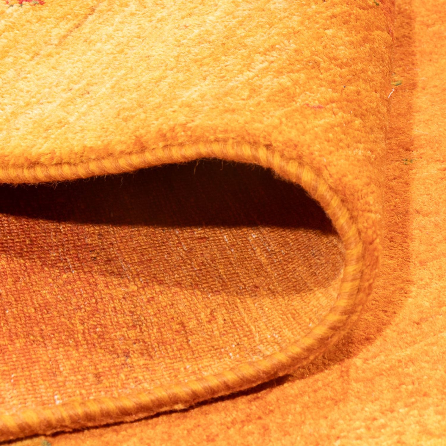 Tapis Gabbeh - Loribaft Persan - 250 x 172 cm - orange