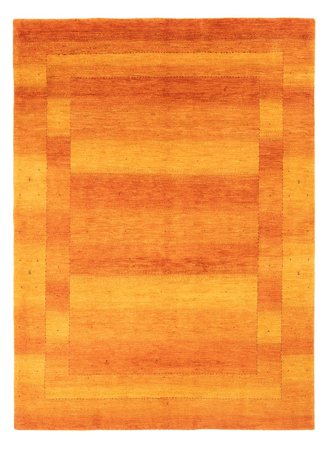 Tapis Gabbeh - Loribaft Persan - 236 x 173 cm - orange