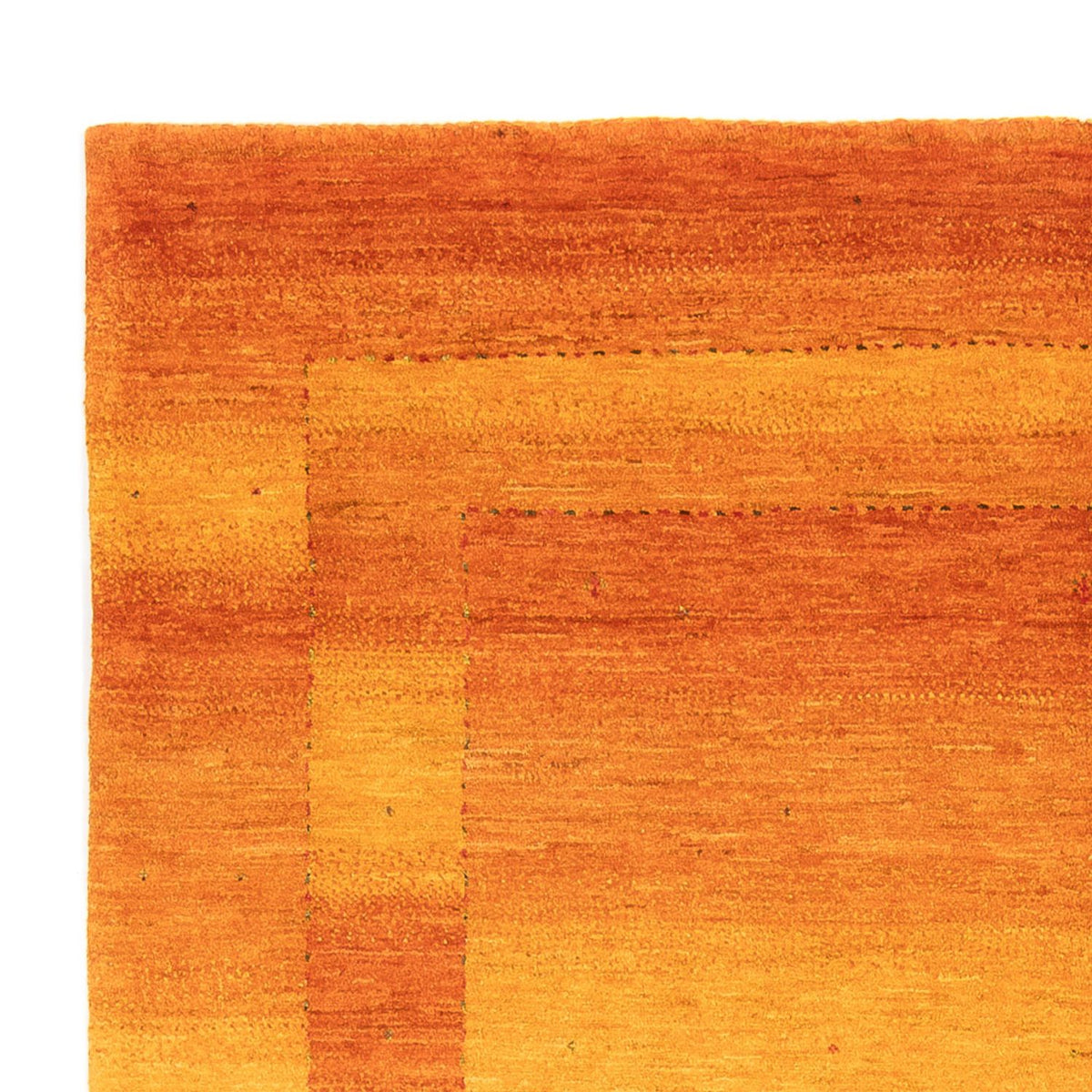 Tapis Gabbeh - Loribaft Persan - 236 x 173 cm - orange