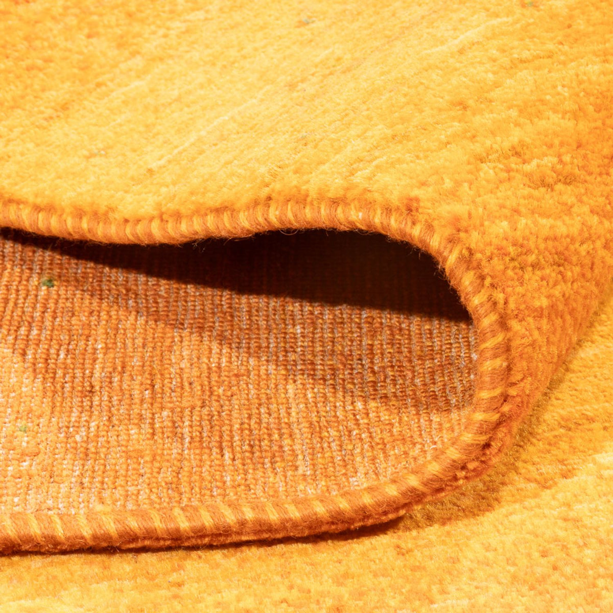 Tapis Gabbeh - Loribaft Persan - 251 x 172 cm - orange