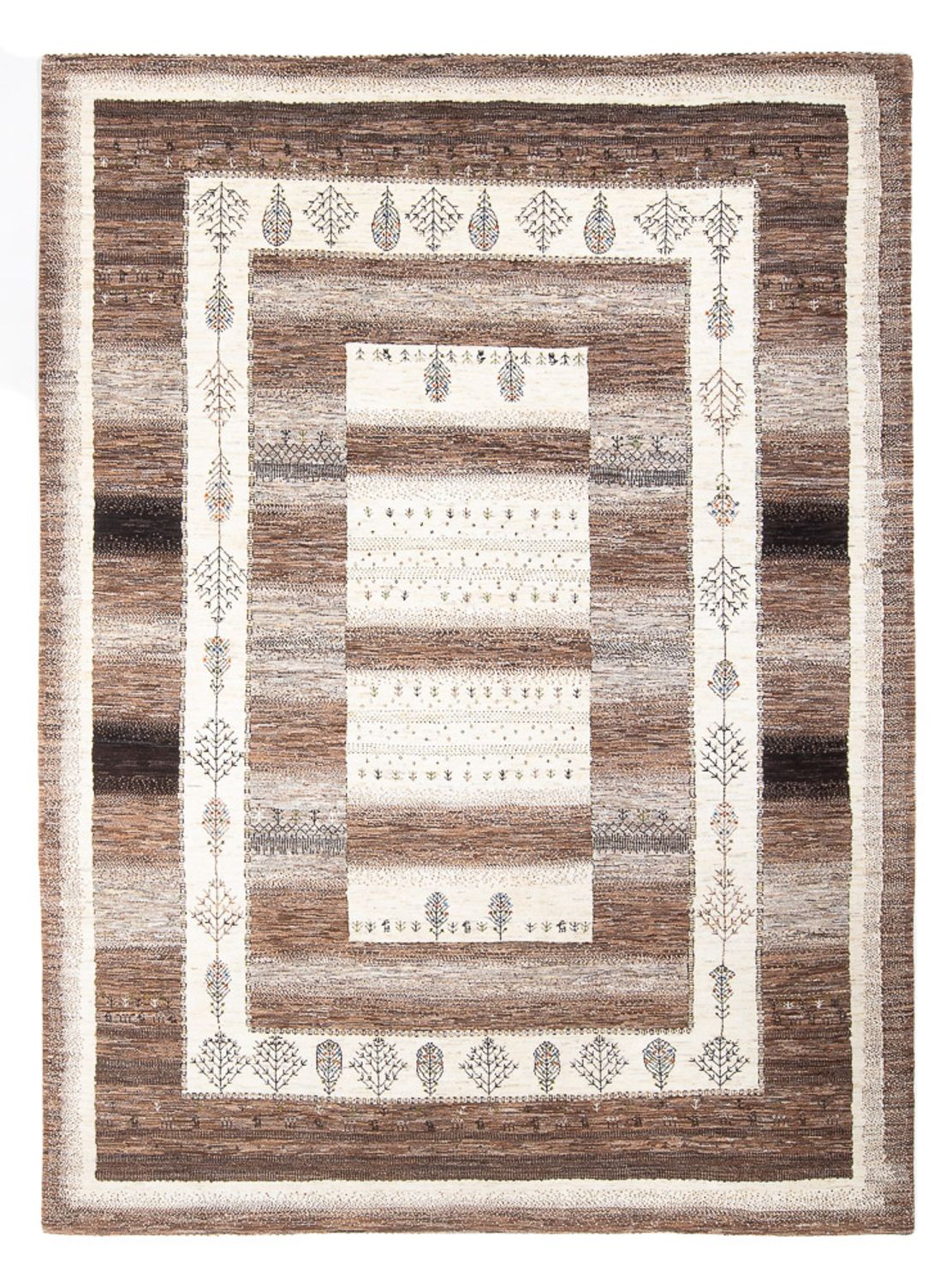 Tapis Gabbeh - Loribaft Persan - 296 x 211 cm - multicolore