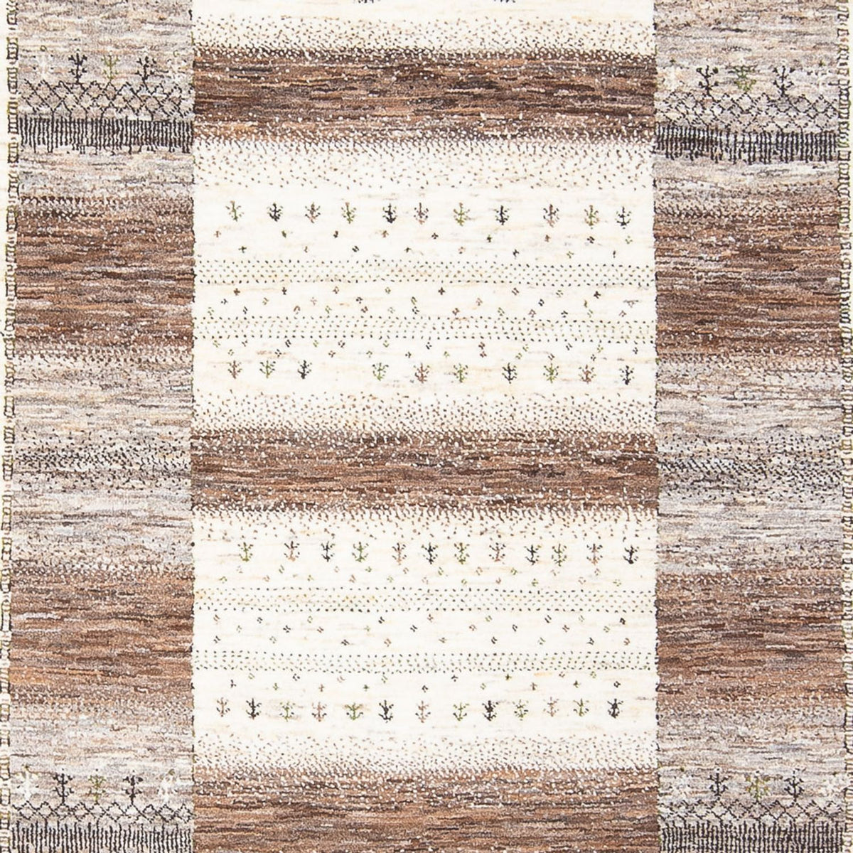 Tapis Gabbeh - Loribaft Persan - 296 x 211 cm - multicolore