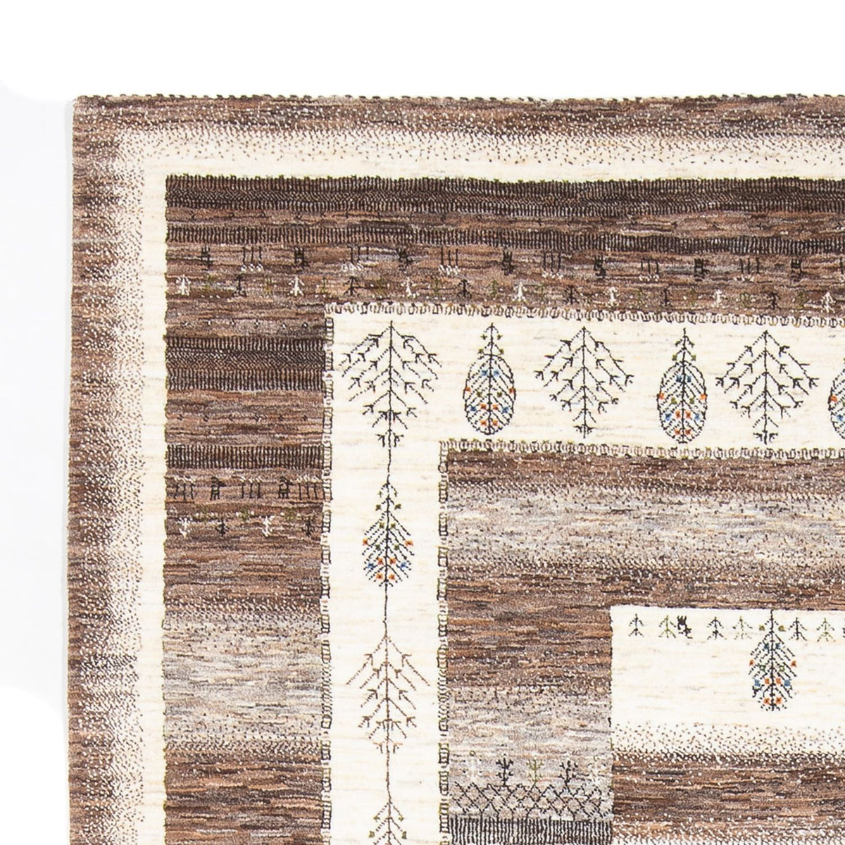 Tapis Gabbeh - Loribaft Persan - 296 x 211 cm - multicolore