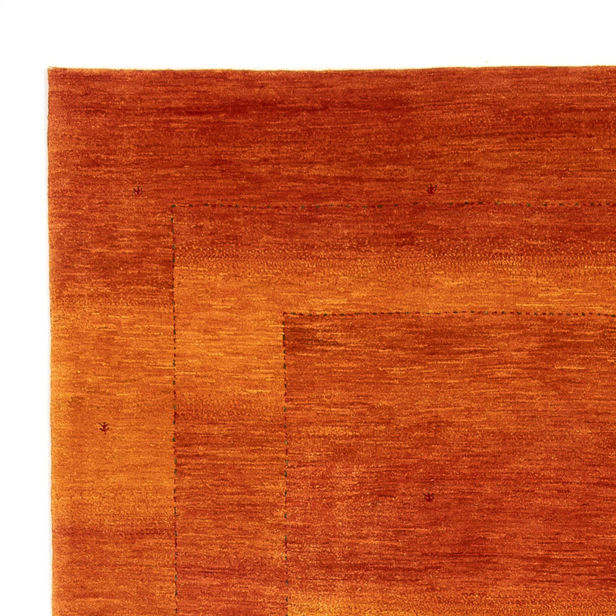 Tapis Gabbeh - Loribaft Persan - 290 x 208 cm - orange