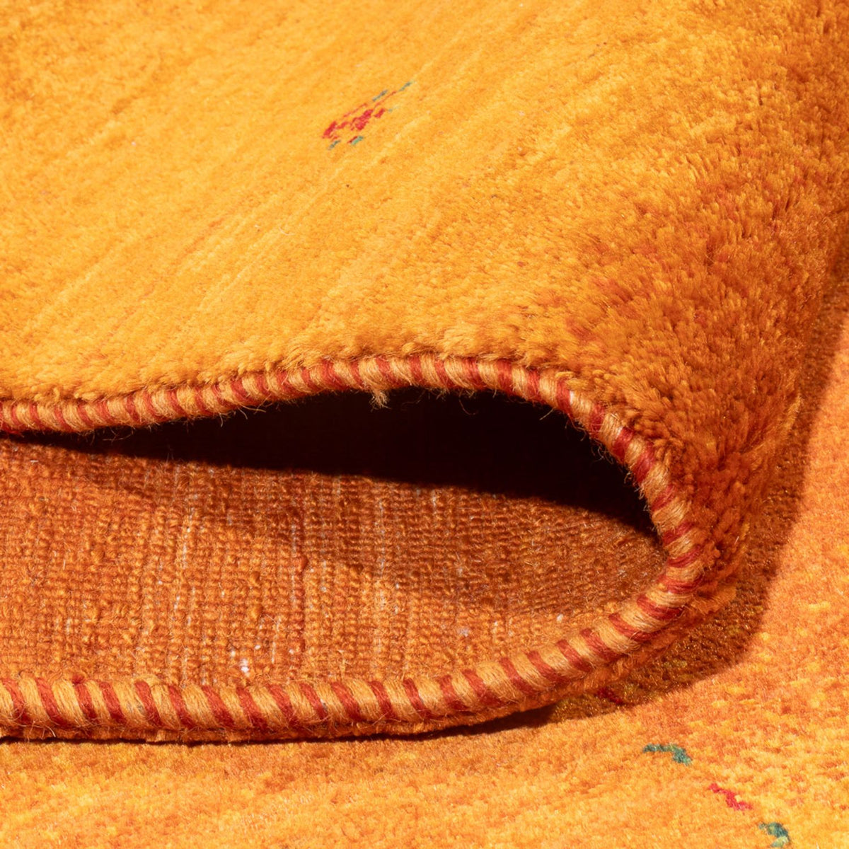 Tapis Gabbeh - Loribaft Persan - 290 x 208 cm - orange