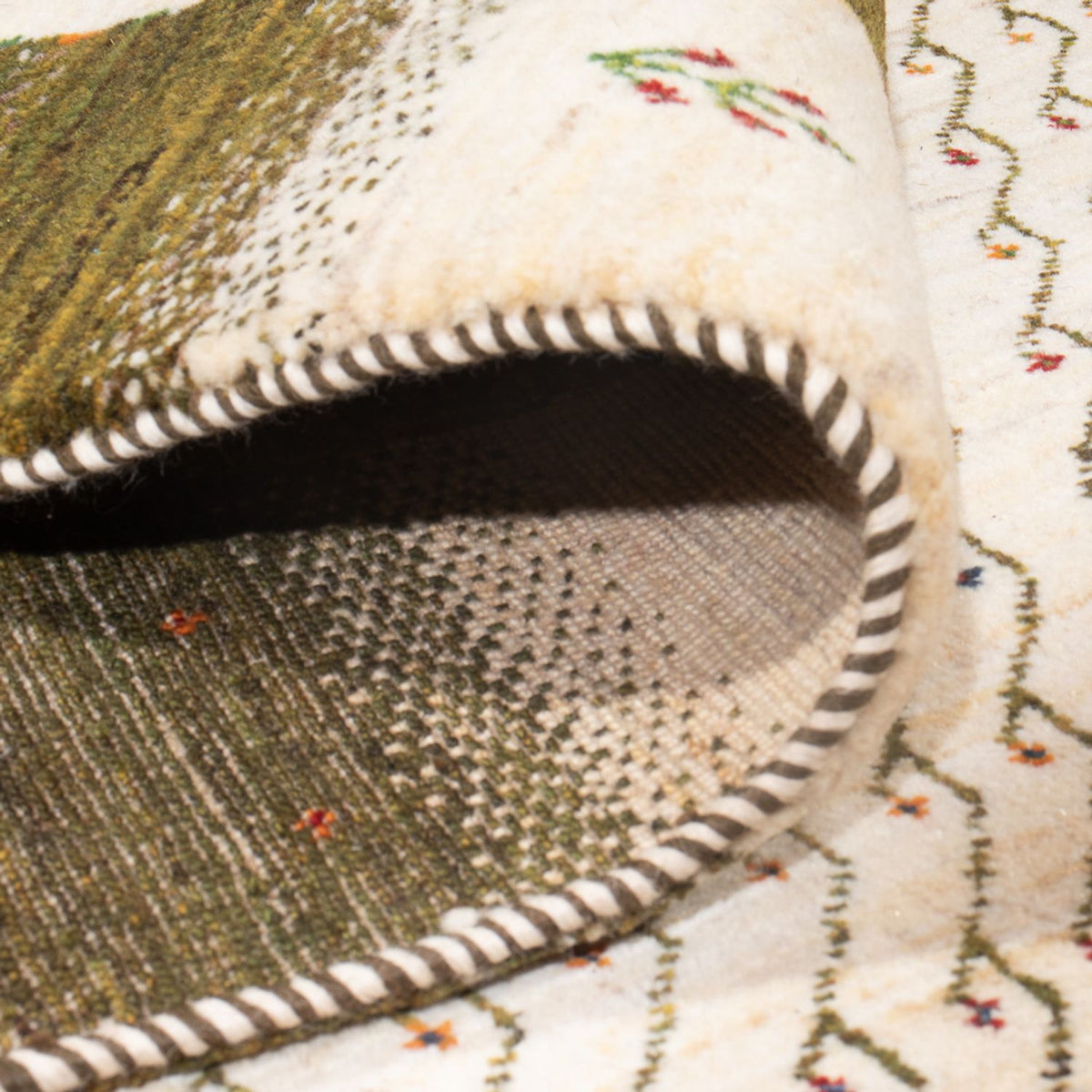 Tapis Gabbeh - Loribaft Persan - 305 x 211 cm - multicolore