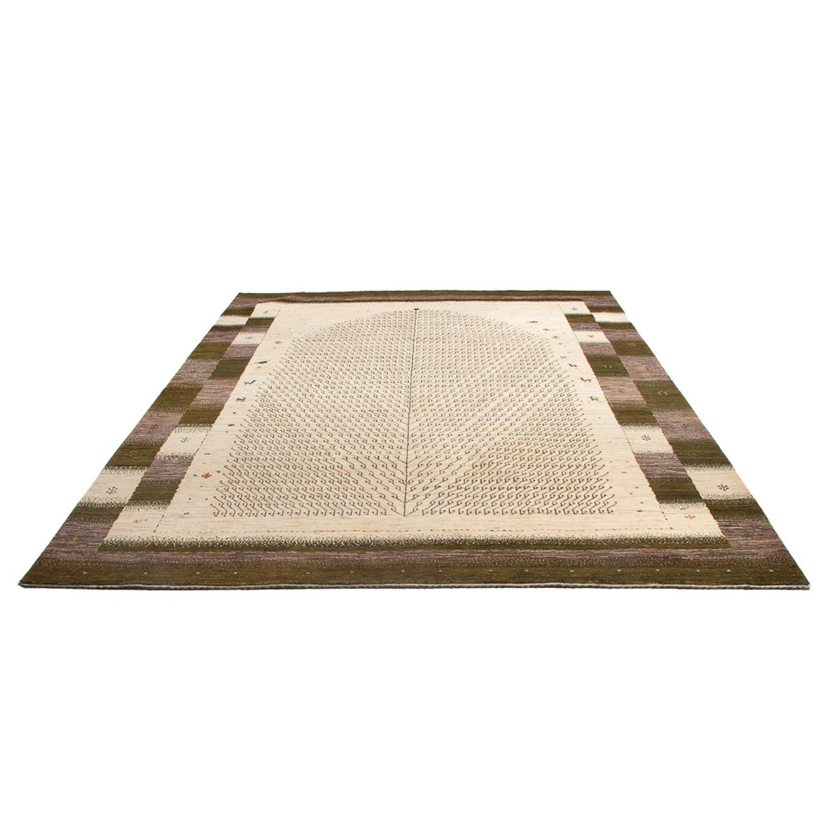 Tapis Gabbeh - Loribaft Persan - 305 x 211 cm - multicolore