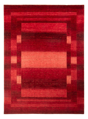 Tapis Gabbeh - Loribaft Persan - 302 x 222 cm - rouge