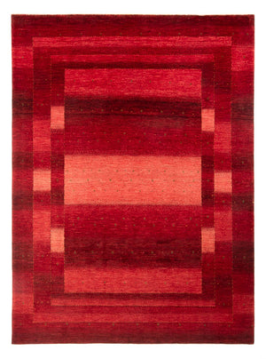Tapis Gabbeh - Loribaft Persan - 302 x 222 cm - rouge